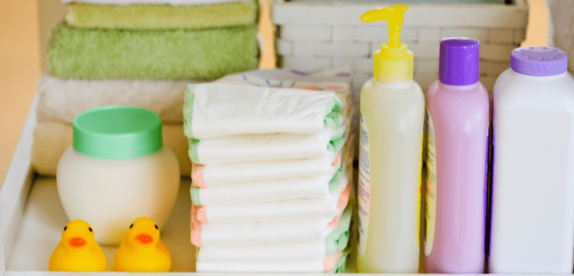 Baby bath and body products