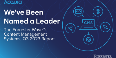 Key takeaways from the latest Forrester Wave for WCM, Q3 2023