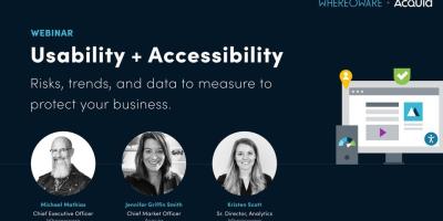 Usability + Accessibility