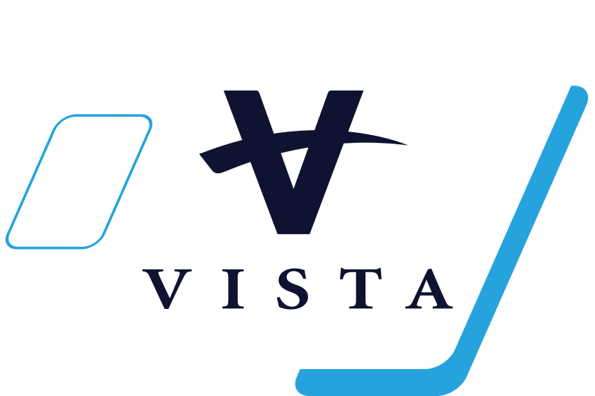 The official logo of Vista Equity Partners, a leading global investment firm